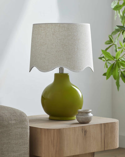 Pojezerje Olive & Wheat Table Lamp