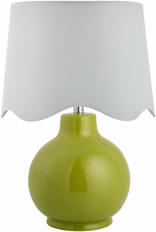 Pojezerje Olive & White Table Lamp