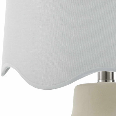 Pojezerje Cream & White Table Lamp