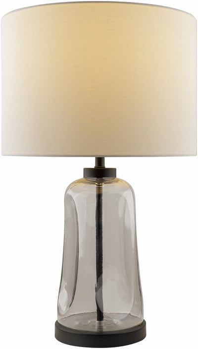 Polevskoy White Glass Table Lamp