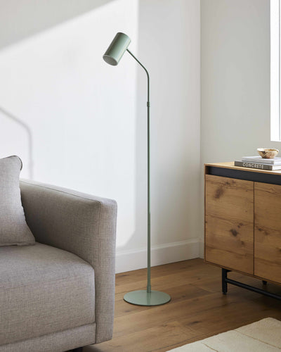 Pielavesi Green Minimal Floor Lamp