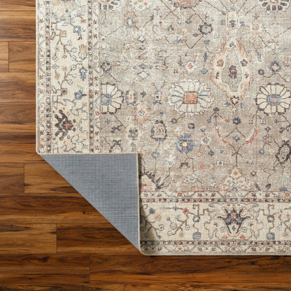RAVEENA Becki Owens x Livabliss Vintage Traditional Oriental Boho Camel Area Rug 