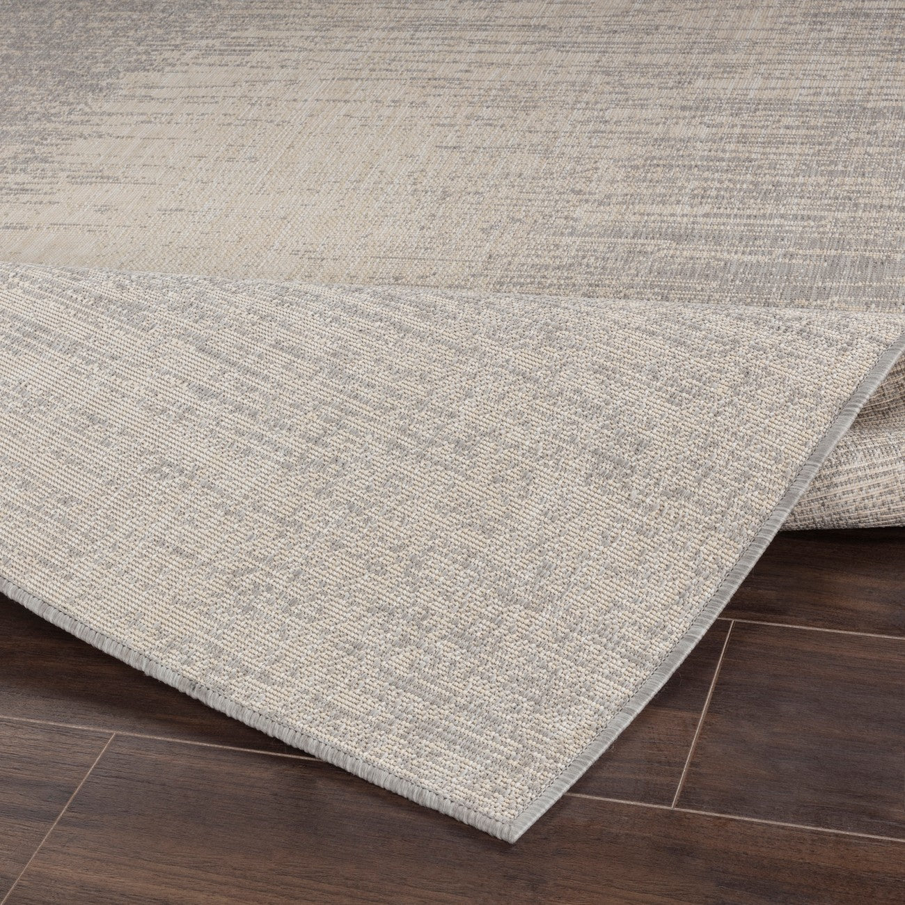 SHELBY Indoor & Outdoor Modern Light Grey/Beige Area Rug