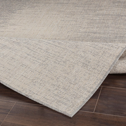 SHELBY Indoor & Outdoor Modern Light Grey/Beige Area Rug