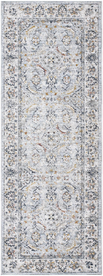 Jeven Blue Area Rug