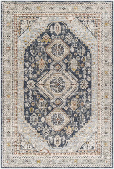 Sample Kouta Beige & Navy Area Rug