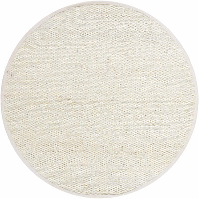 Dulal Hand Woven Bleached Jute Rag Rug