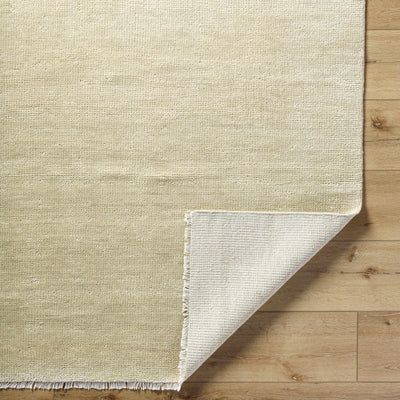 Powa Light Yellow Area Rug