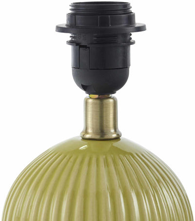 Shahrekord Olive Ceramic Table Lamp