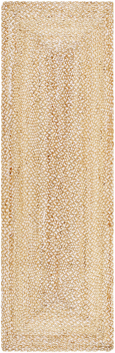 Elkie Beige Jute Area Rug