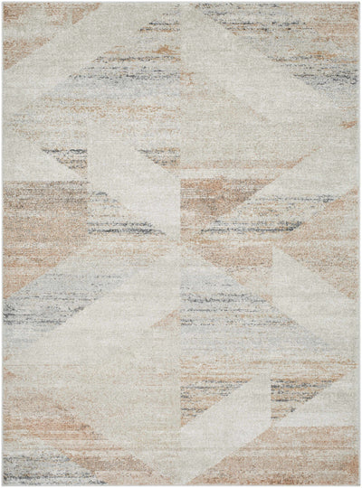 Sample Seana Beige Geometric Area Rug