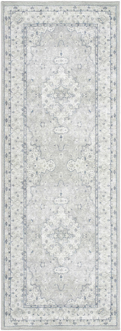 Farai Gray Medallion Area Rug