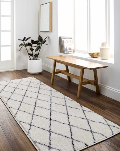 Deza Beige Washable Area Rug