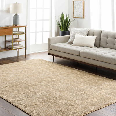 Sample Harva Tan Area Rug