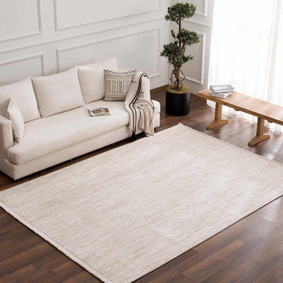 Gowan Beige Area Rug