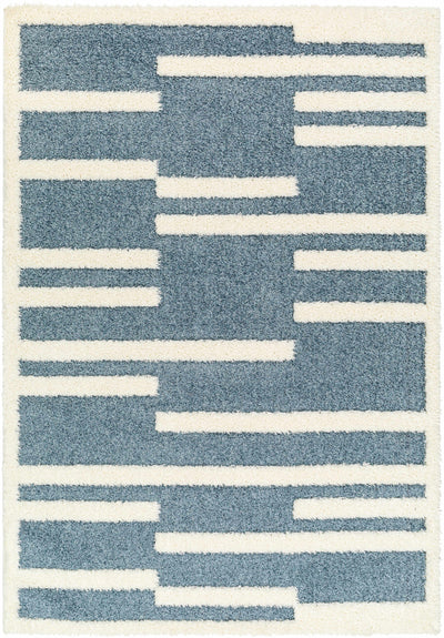 Sample Imani Gray Blue Area Rug