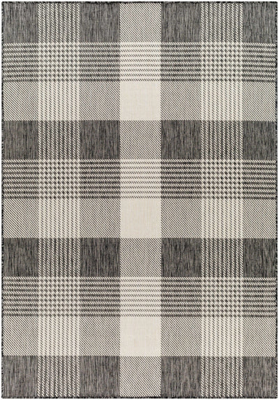 Sample Aubin Gray & Nutmeg Plaid Area Rug