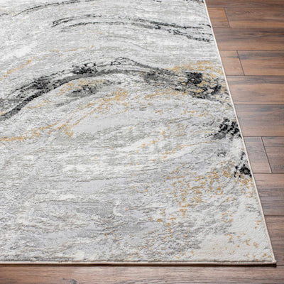 Sample Tess Gray Marble Area Rug