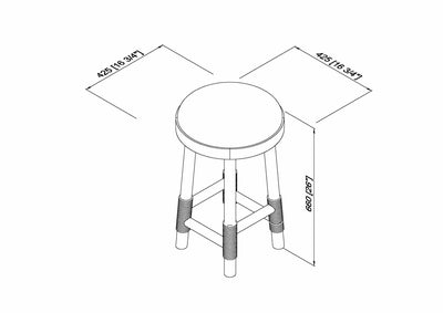 Sedegliano Stool