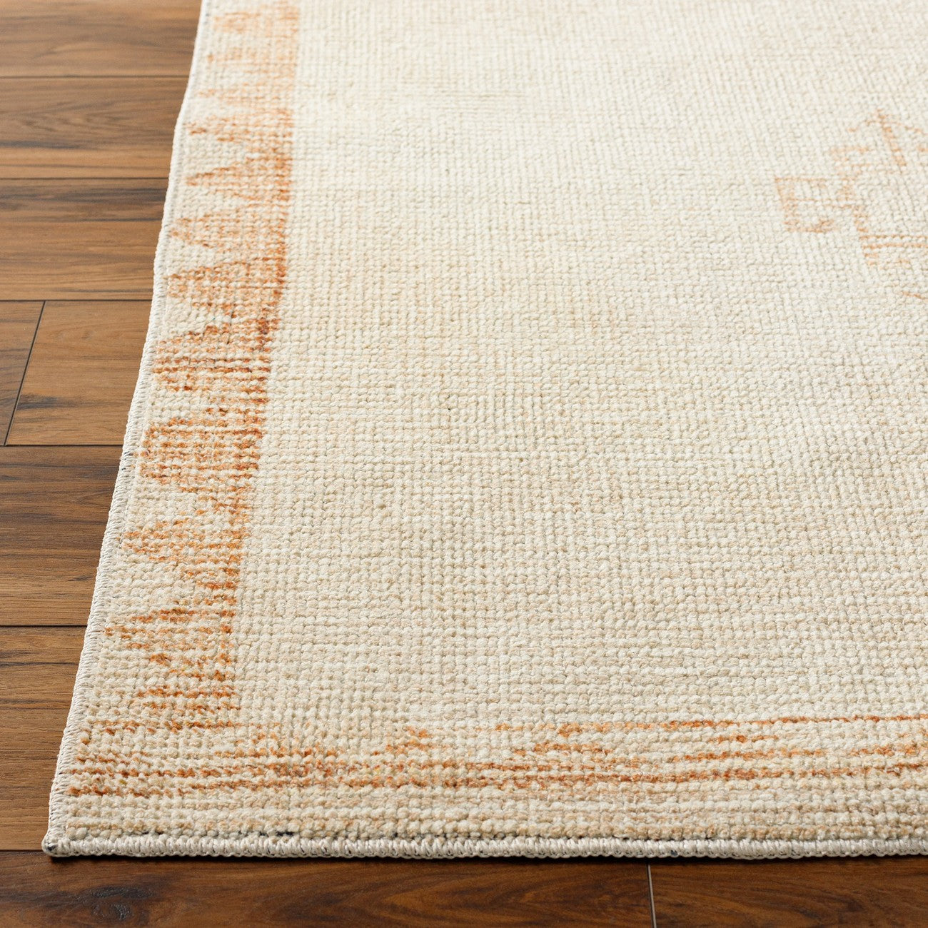 SUMAN Becki Owens x Livabliss Global Berber Apricot/Beige Area Rug Front