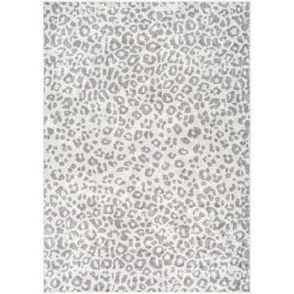 SUNI Scandi Boho Grey Area Rug Flat