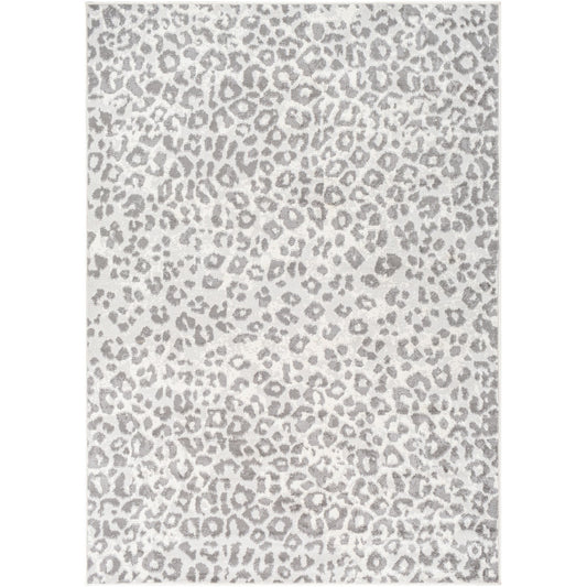 SUNI Scandi Boho Grey Area Rug Flat