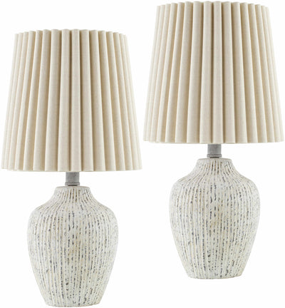 Turluianu Off White Ceramic Table Lamp