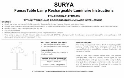 Terriente Table Lamp