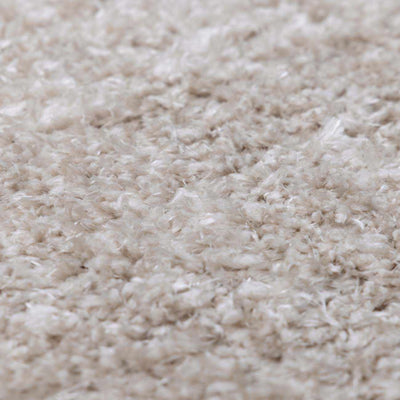 Siari Solid Oatmeal Shag Rug