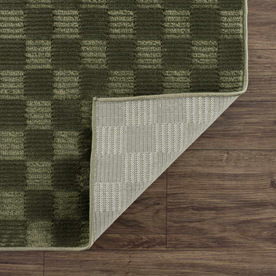 Truls Green Gambit Washable Rug