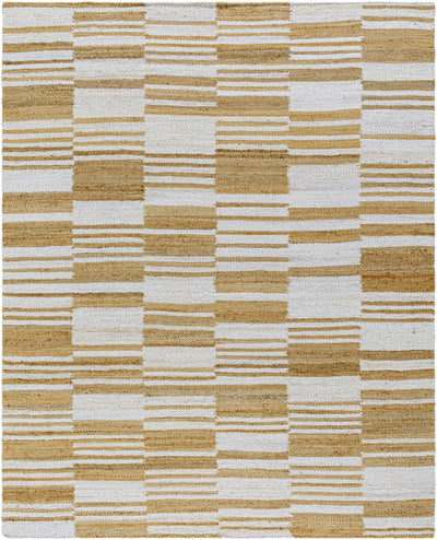 Thyra Broken-Striped Jute Rug