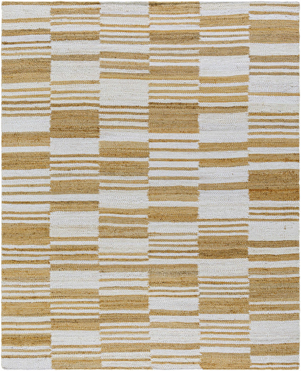 Thyra Broken-Striped Jute Rug