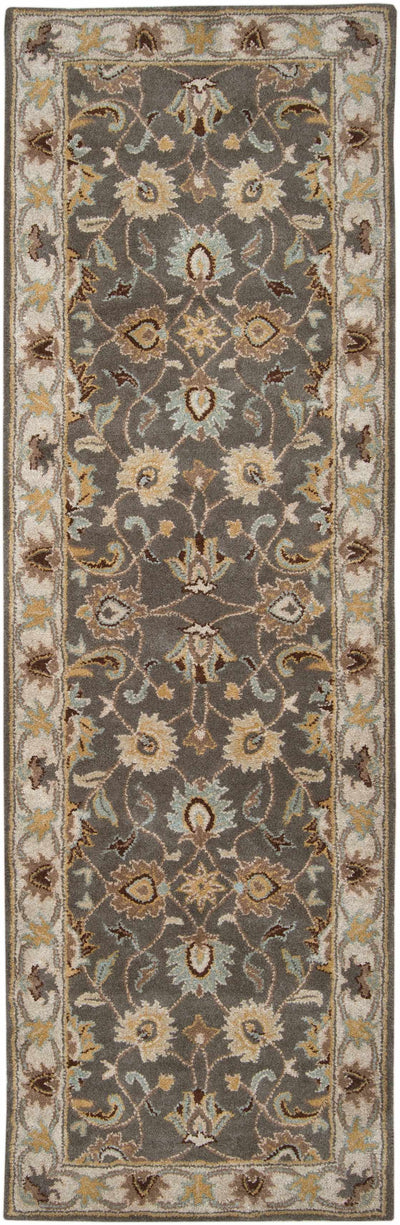 Cherryfield Hand Tufted Taupe Wool Rug