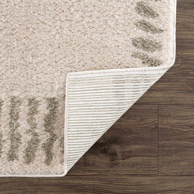 Azriel Gray Washable Area Rug