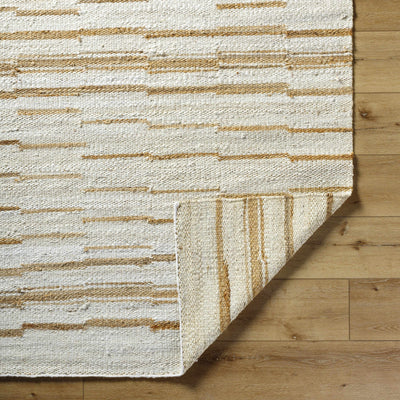 Tivon Broken-Striped Jute Rug