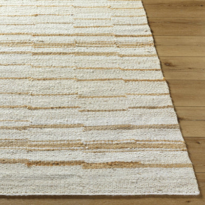 Tivon Broken-Striped Jute Rug