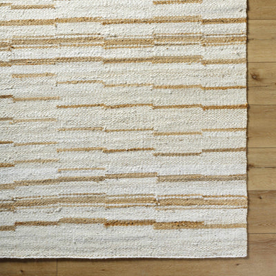 Tivon Broken-Striped Jute Rug