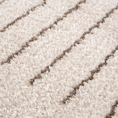 Apichu Brown Washable Area Rug