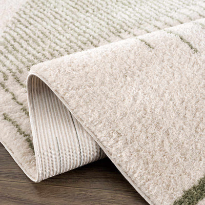 Apichu Green Washable Area Rug