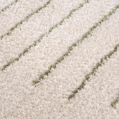 Apichu Green Washable Area Rug