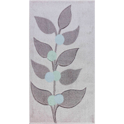 YURI Scandi Modern Grey Area Rug Flat