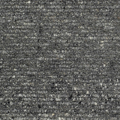 Winta Black Wool Area Rug