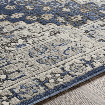 Robe Gray/Blue Medallion Rug - Clearance