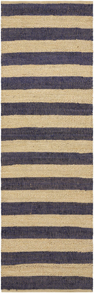 Ilkay Beige & Black Jute Area Rug