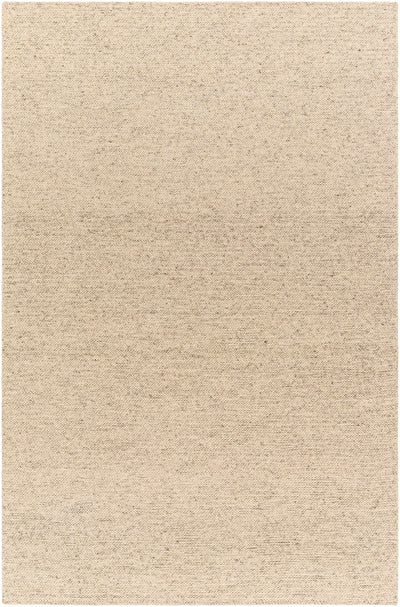 Alyra Beige Solid Area Rug