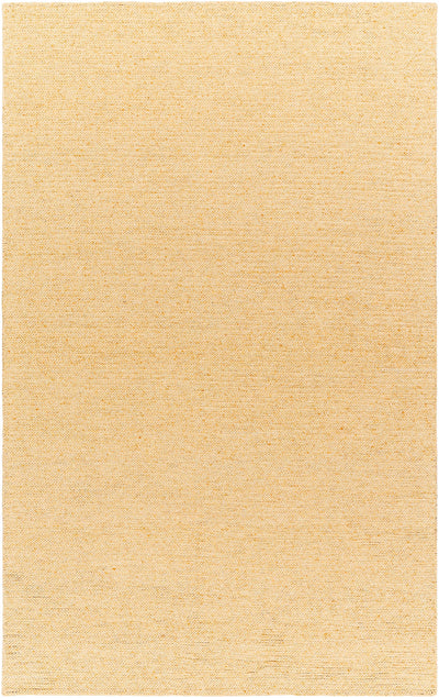 Alyra Yellow Solid Area Rug