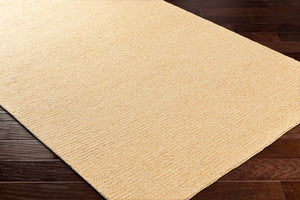 Alyra Yellow Solid Area Rug