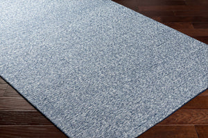 Alyra Blue Solid Area Rug