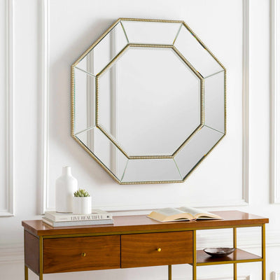 Swellendam Gold Octagonal Mirror