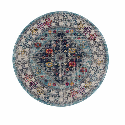 Tigris 2314 Turquoise Blue Rug - Clearance